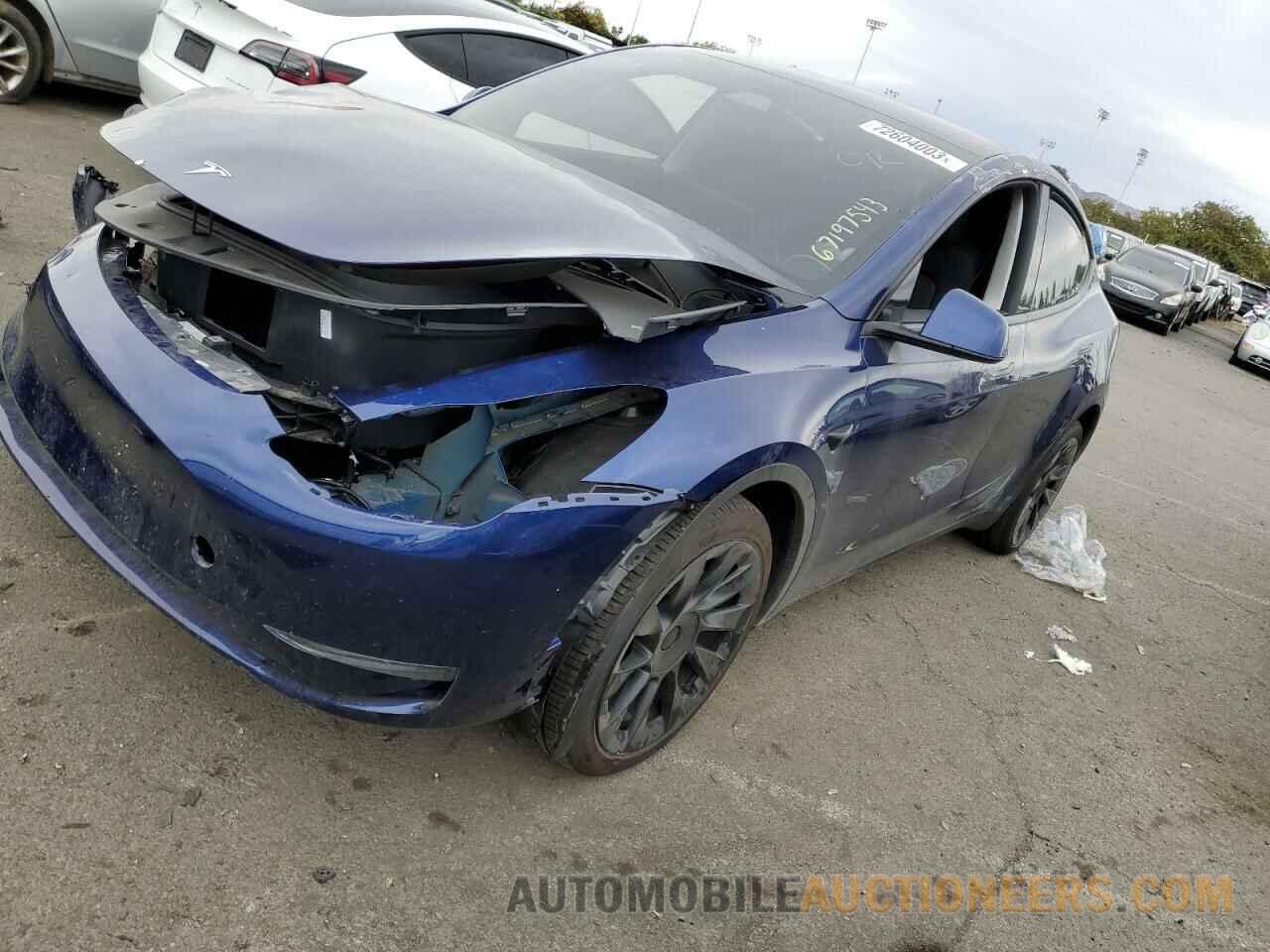 7SAYGDEE3PA134880 TESLA MODEL Y 2023