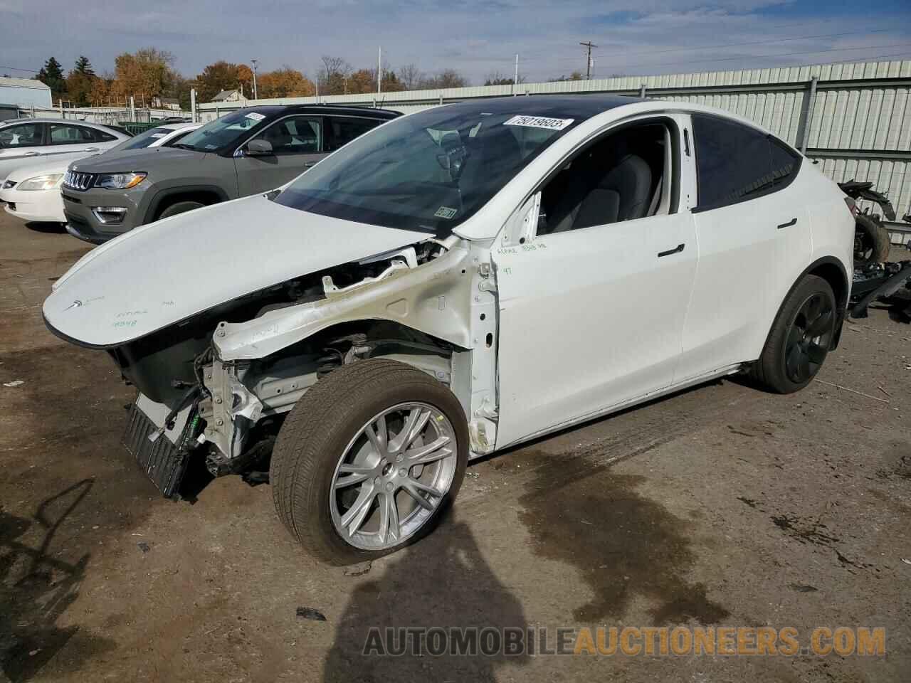 7SAYGDEE4NA018097 TESLA MODEL Y 2022