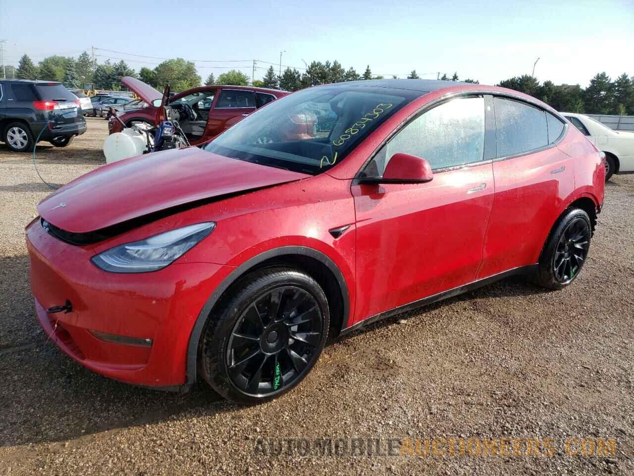 7SAYGDEE4NF367487 TESLA MODEL Y 2022