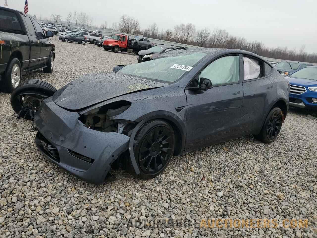 7SAYGDEE4NF450708 TESLA MODEL Y 2022