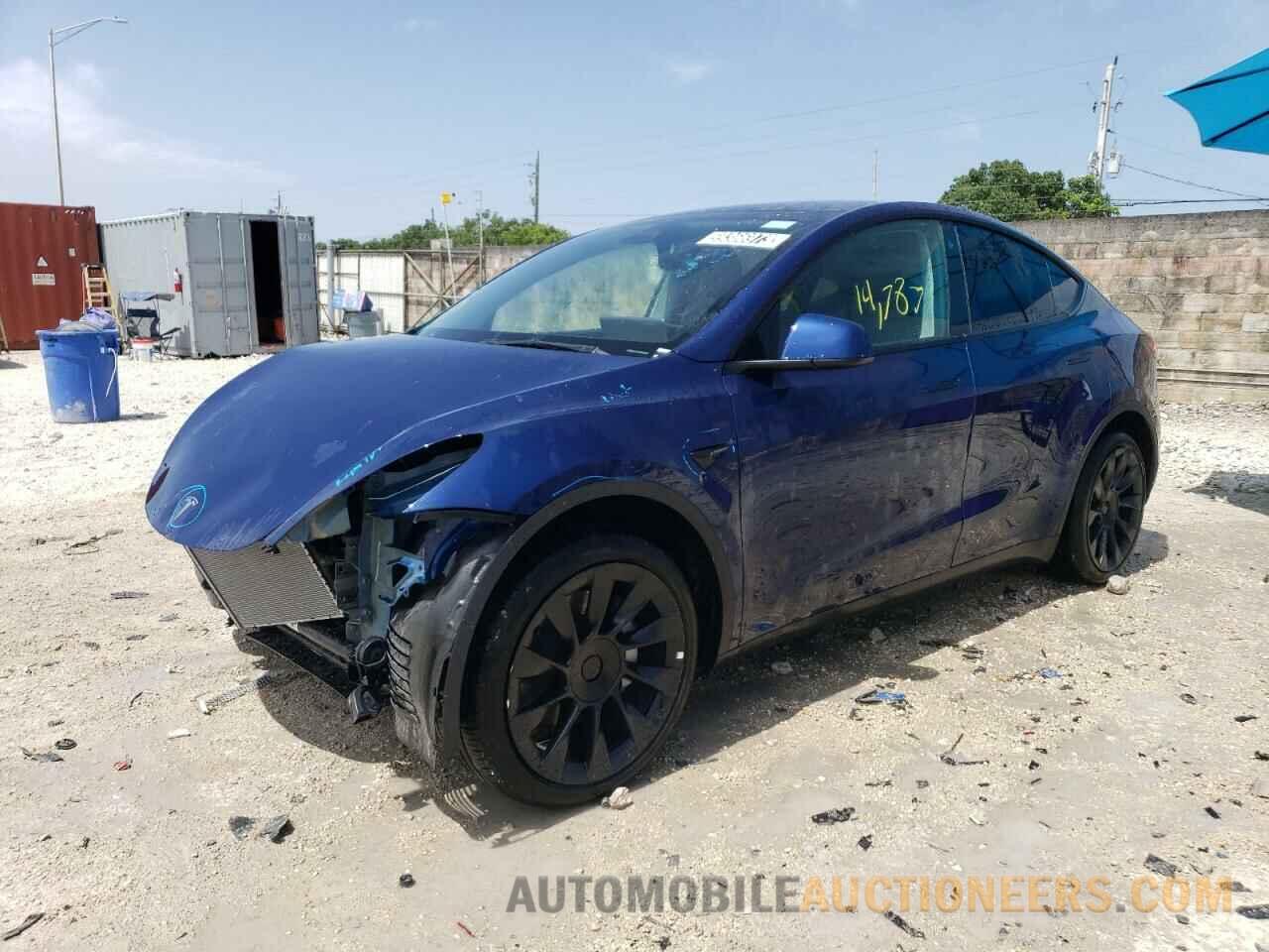 7SAYGDEE4NF480243 TESLA MODEL Y 2022