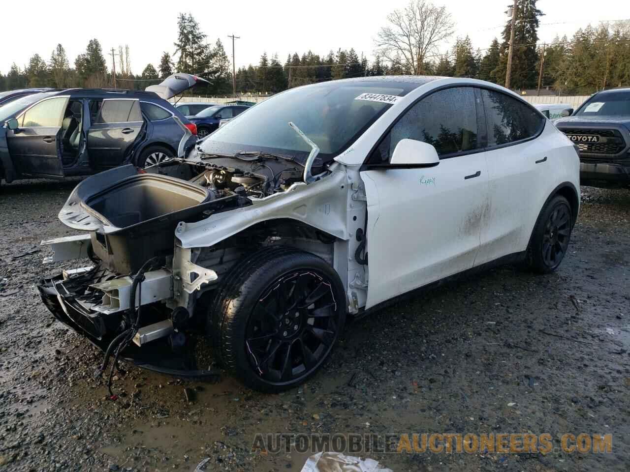 7SAYGDEE5NF345109 TESLA MODEL Y 2022