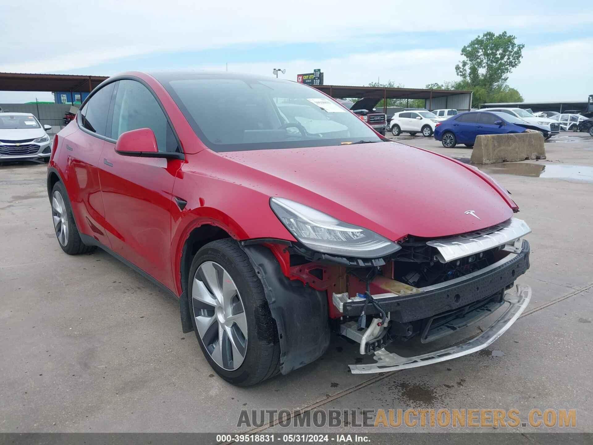 7SAYGDEE5NF373458 TESLA MODEL Y 2022