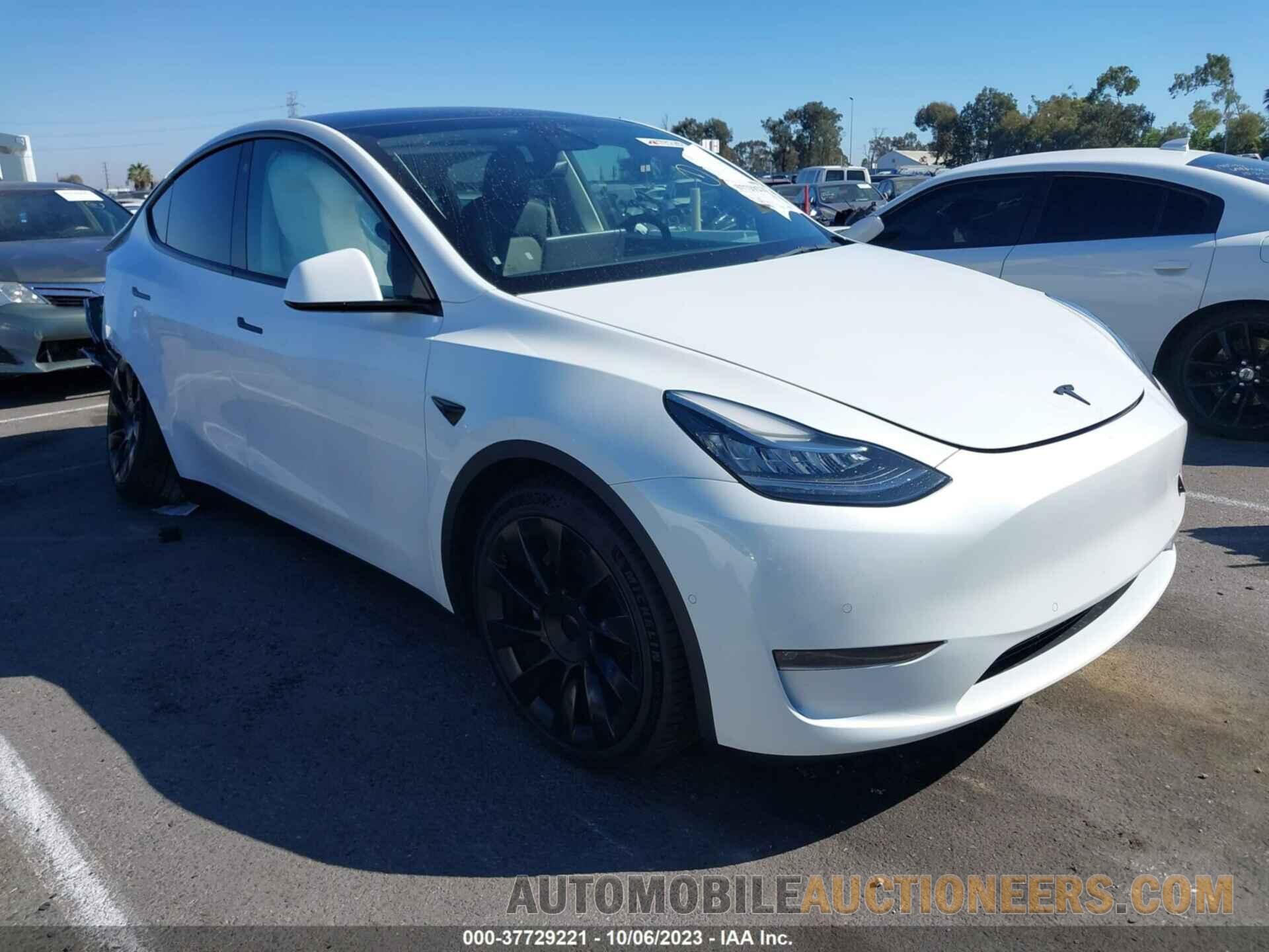 7SAYGDEE5NF393953 TESLA MODEL Y 2022