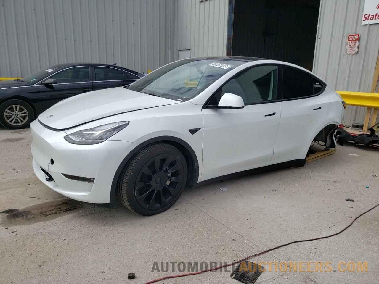 7SAYGDEE5NF424912 TESLA MODEL Y 2022