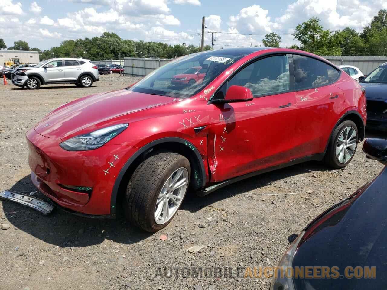 7SAYGDEE5NF434369 TESLA MODEL Y 2022