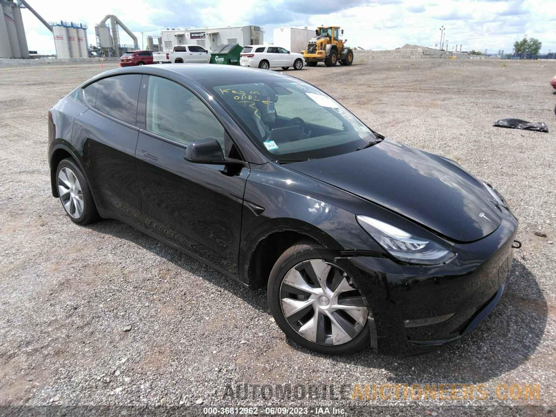 7SAYGDEE5NF437286 TESLA MODEL Y 2022