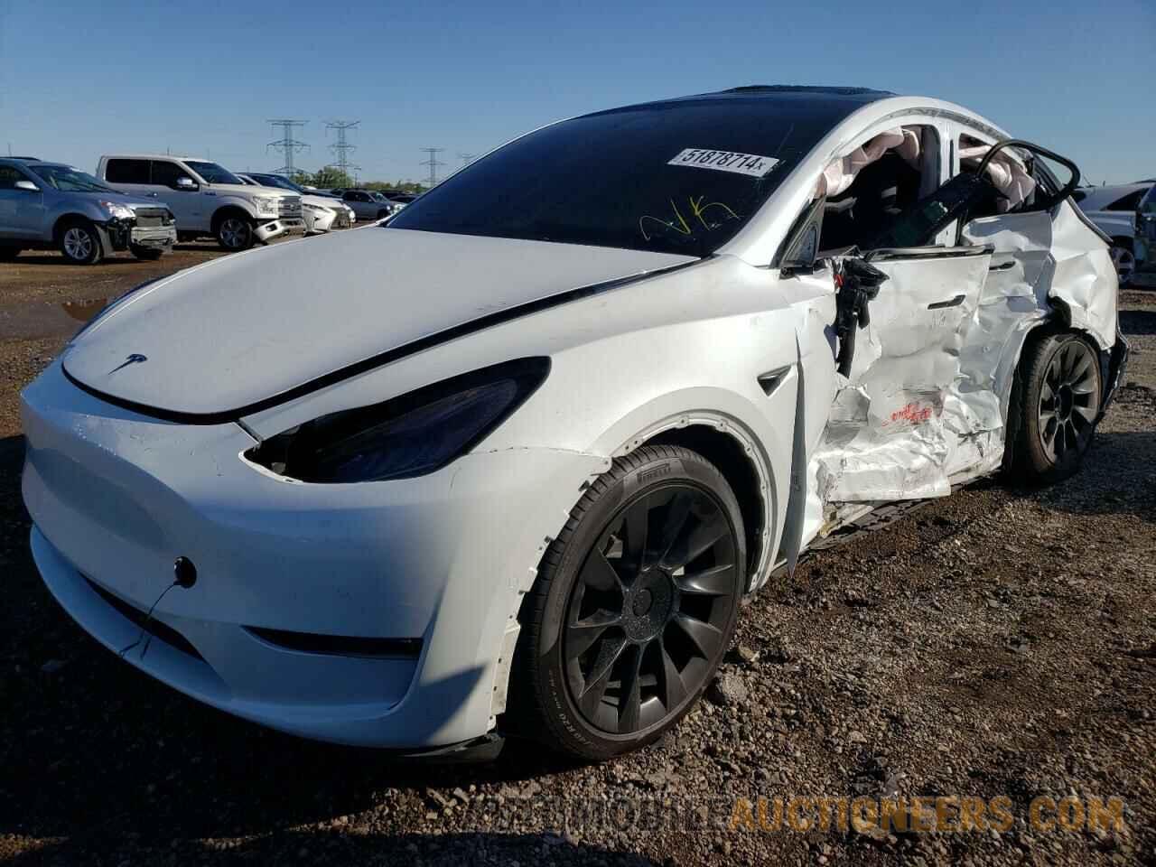 7SAYGDEE5NF450300 TESLA MODEL Y 2022