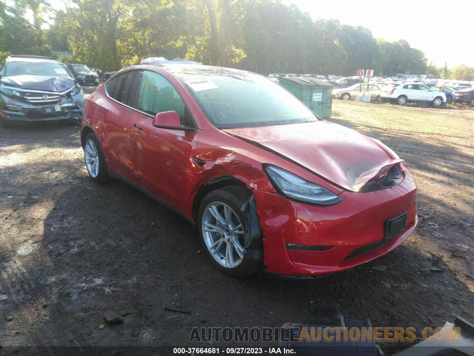 7SAYGDEE5NF462091 TESLA MODEL Y 2022