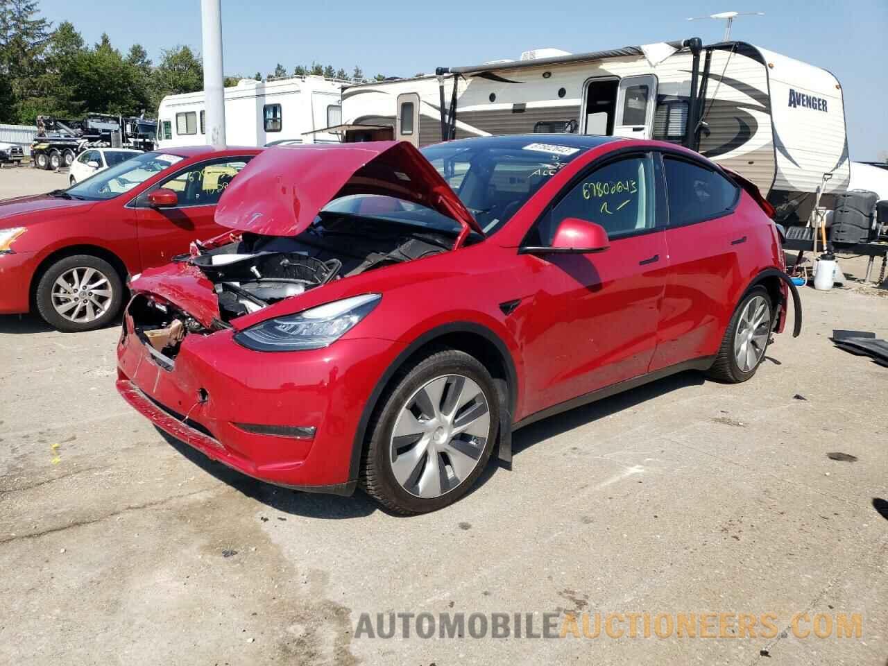 7SAYGDEE5NF484513 TESLA MODEL Y 2022