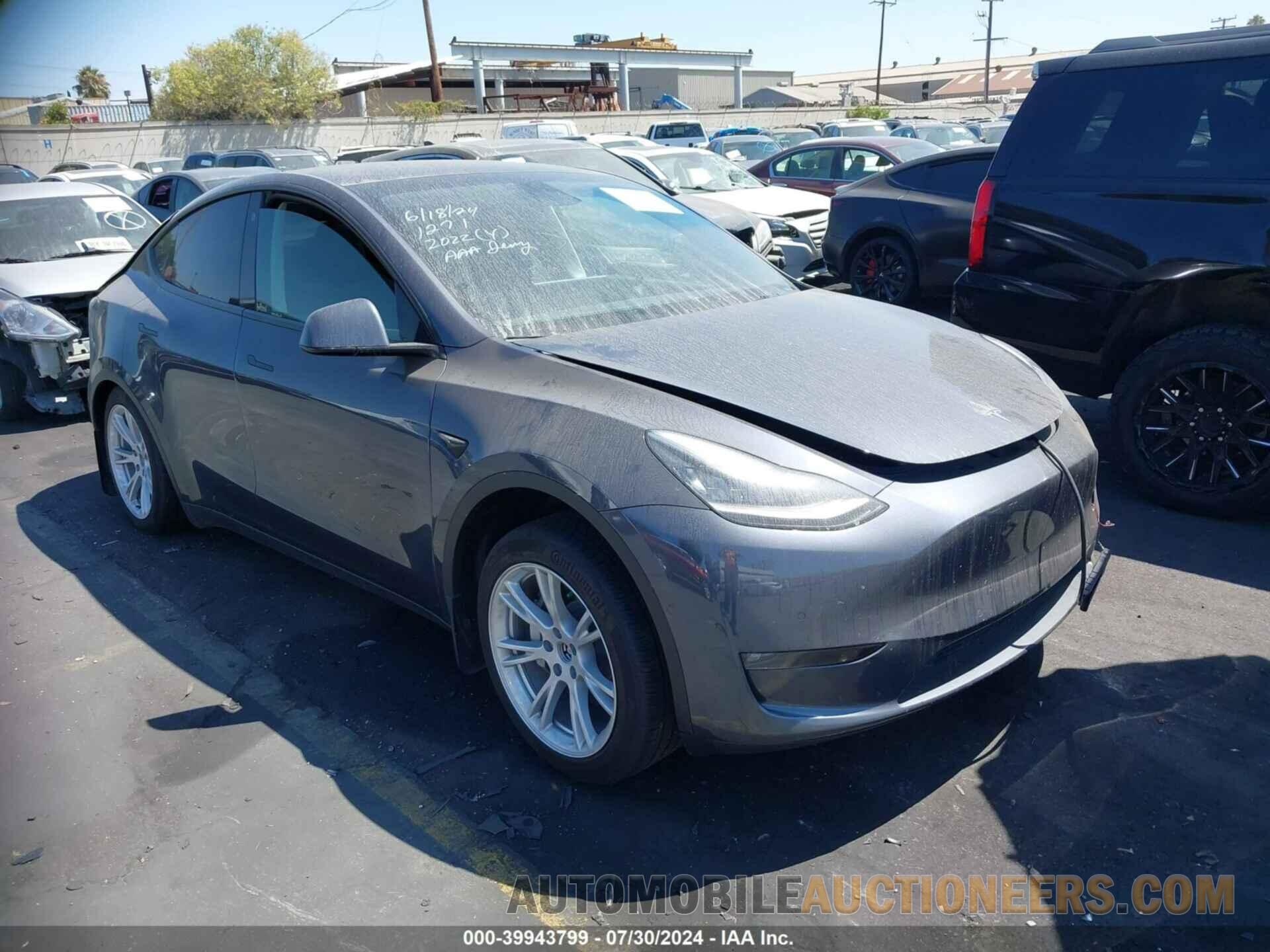 7SAYGDEE5NF508101 TESLA MODEL Y 2022