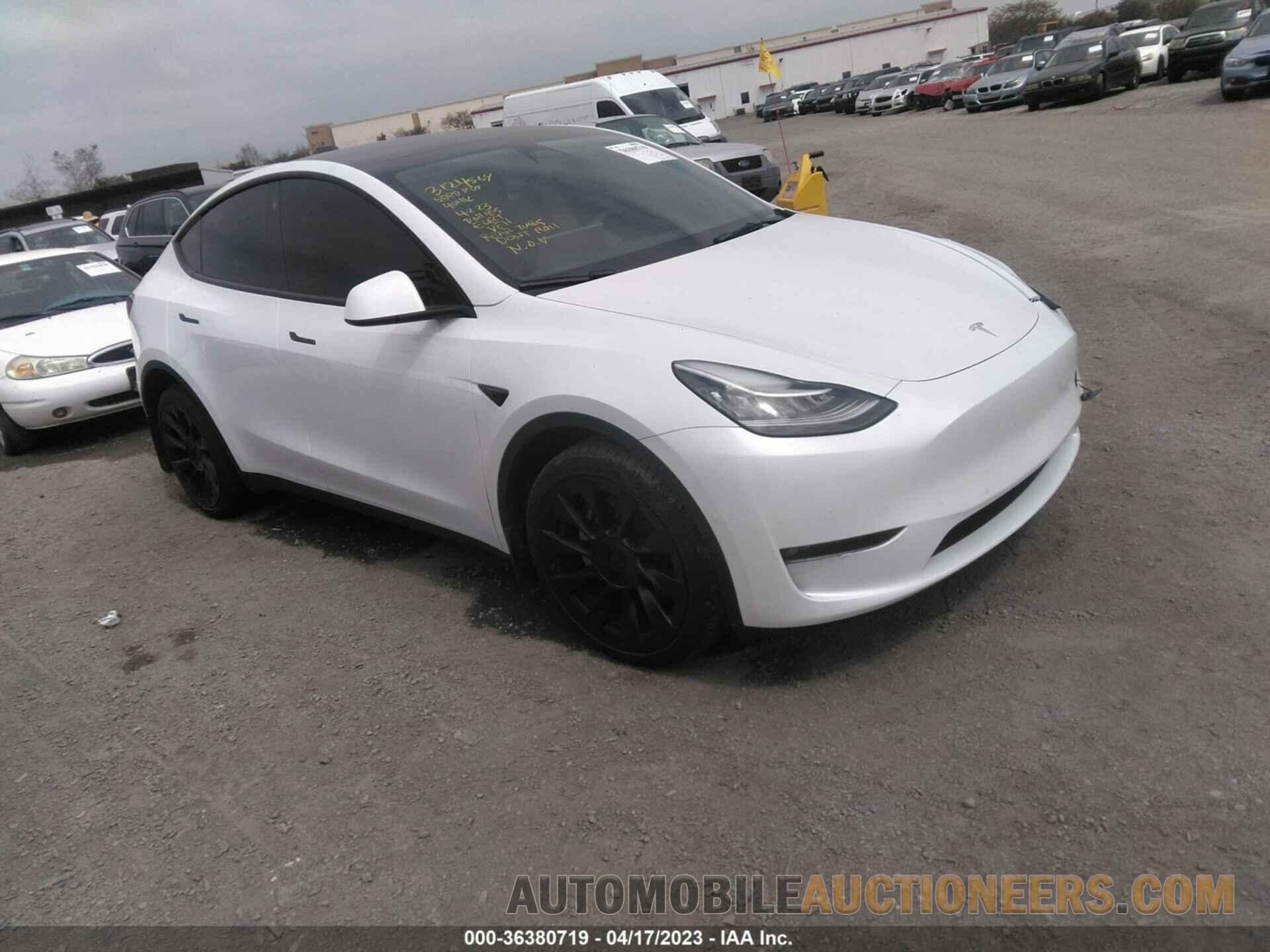 7SAYGDEE6NF317643 TESLA MODEL Y 2022