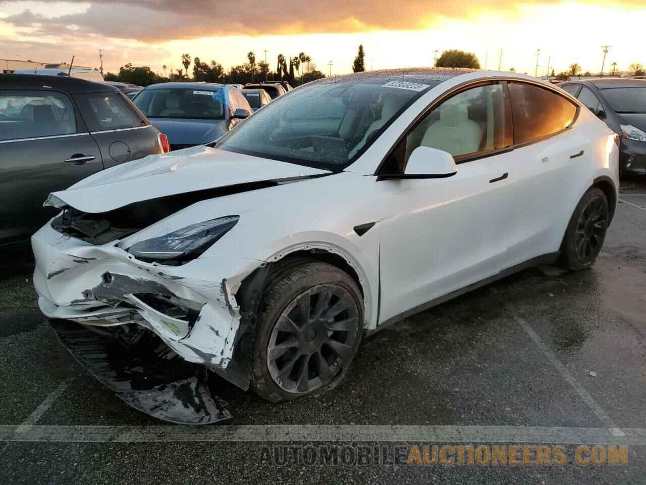 7SAYGDEE6NF324821 TESLA MODEL Y 2022