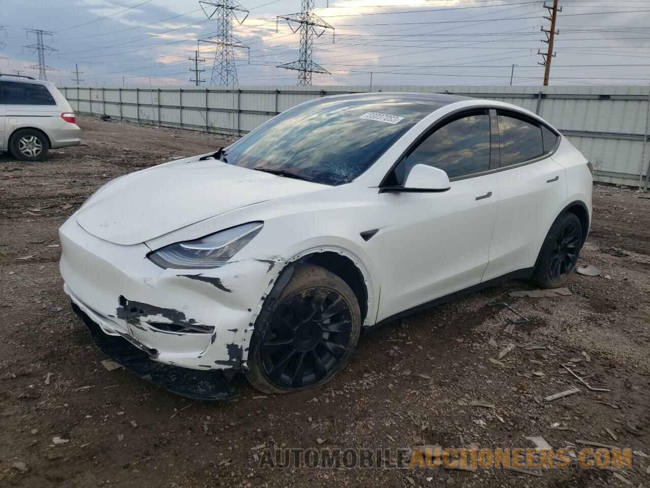 7SAYGDEE6NF355938 TESLA MODEL Y 2022