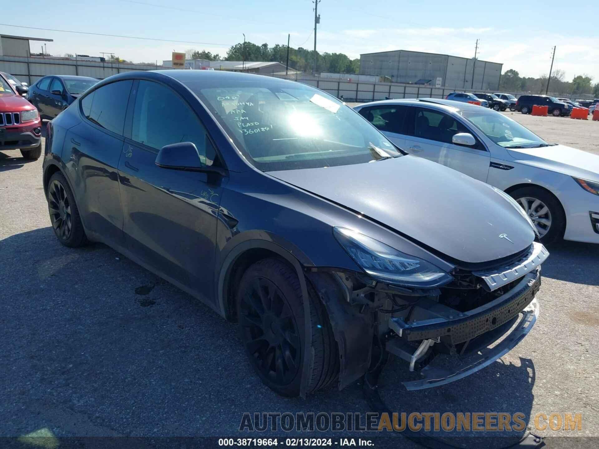 7SAYGDEE6NF360184 TESLA MODEL Y 2022