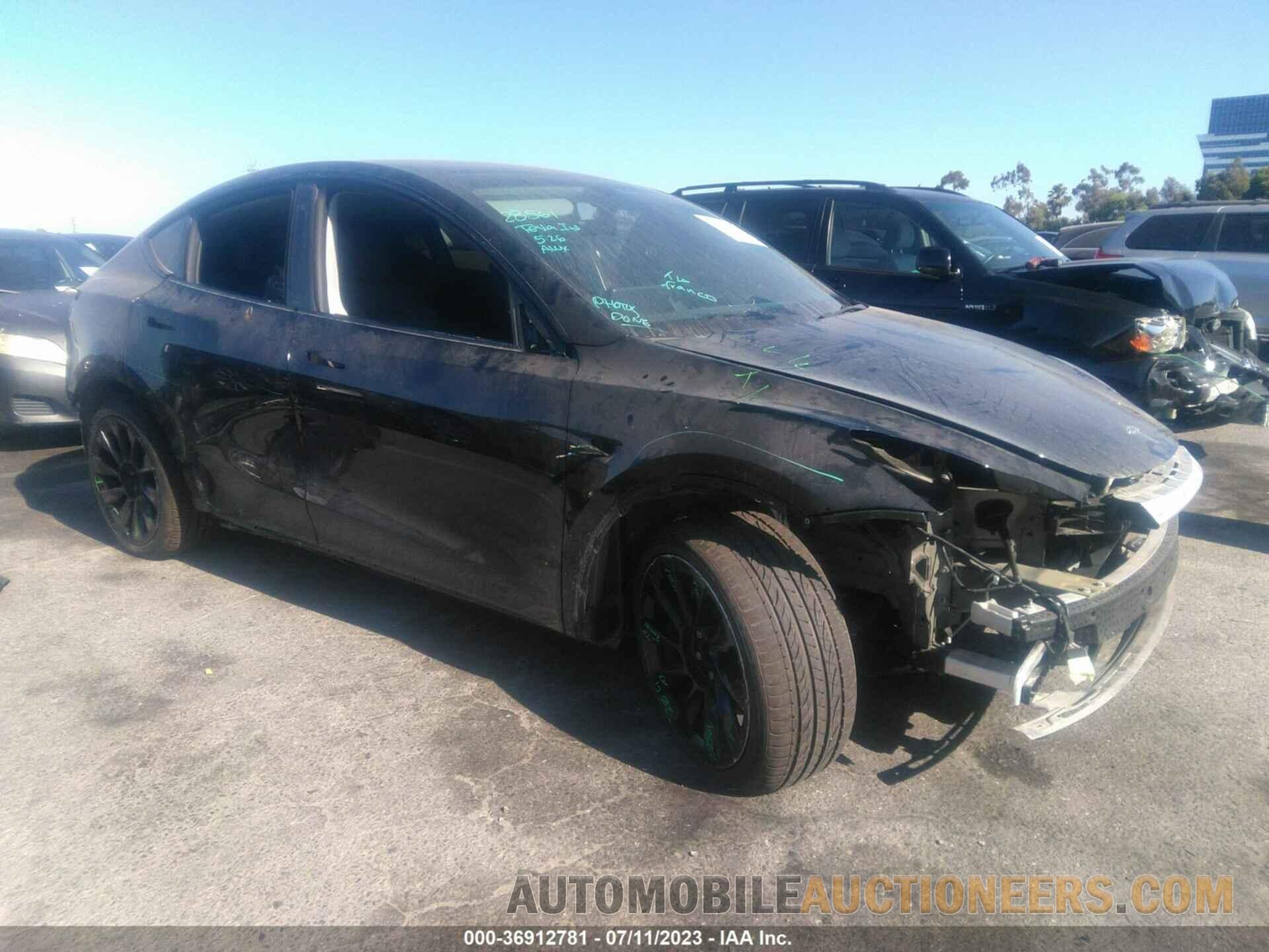 7SAYGDEE6NF364543 TESLA MODEL Y 2022