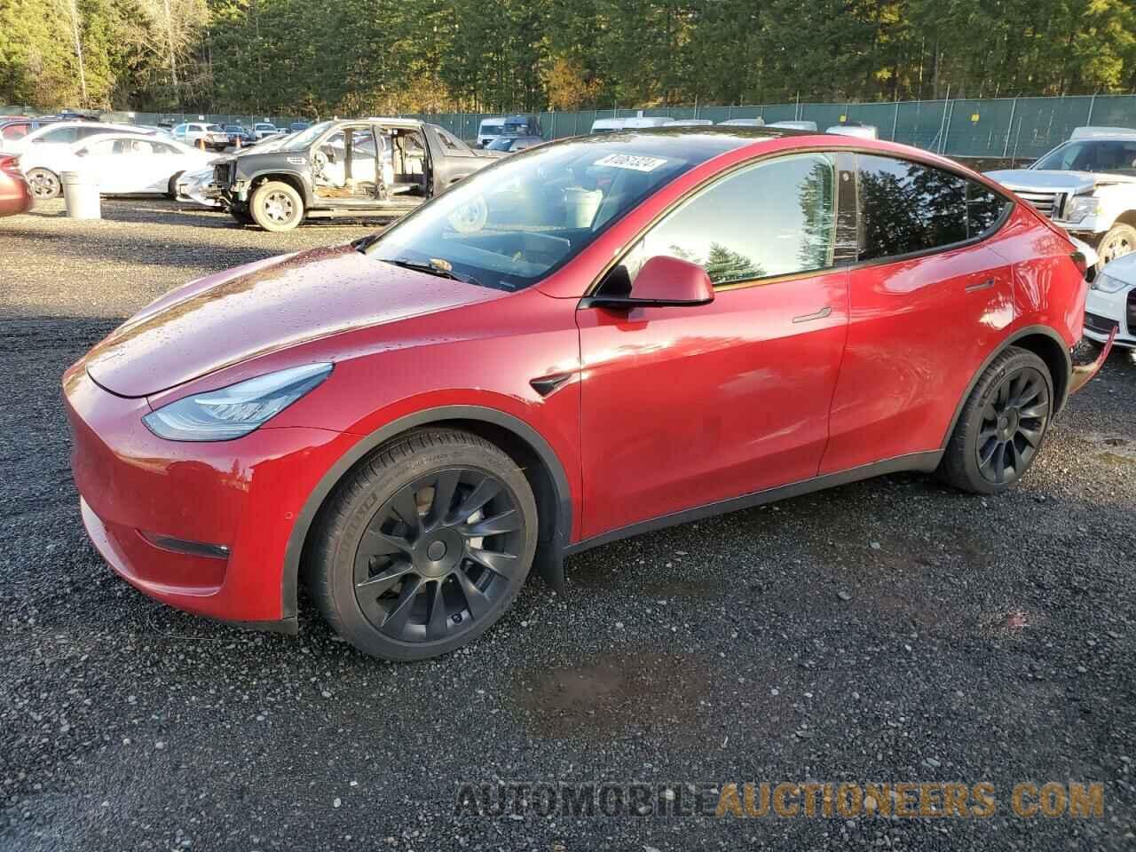 7SAYGDEE6NF364817 TESLA MODEL Y 2022