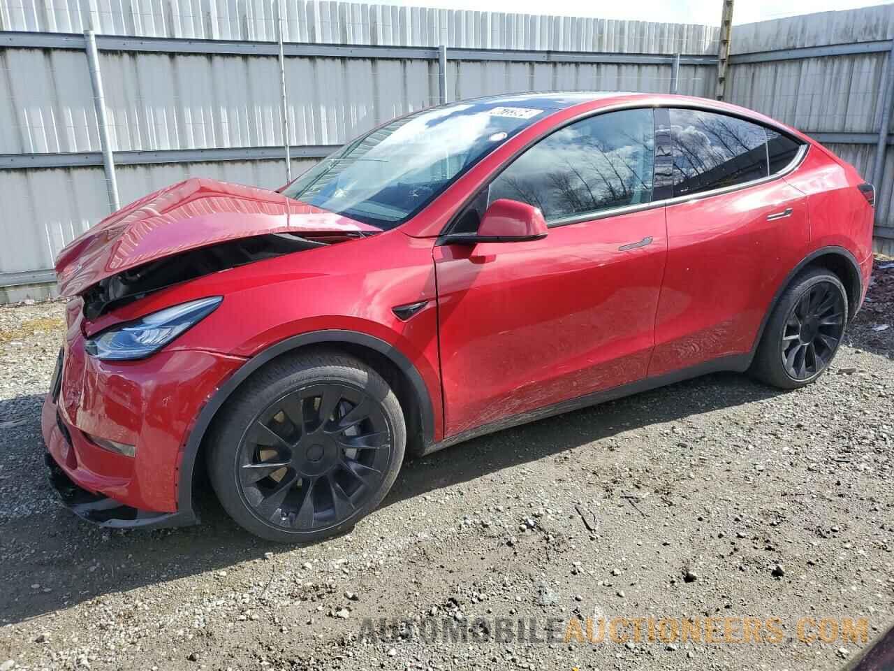 7SAYGDEE6NF386719 TESLA MODEL Y 2022