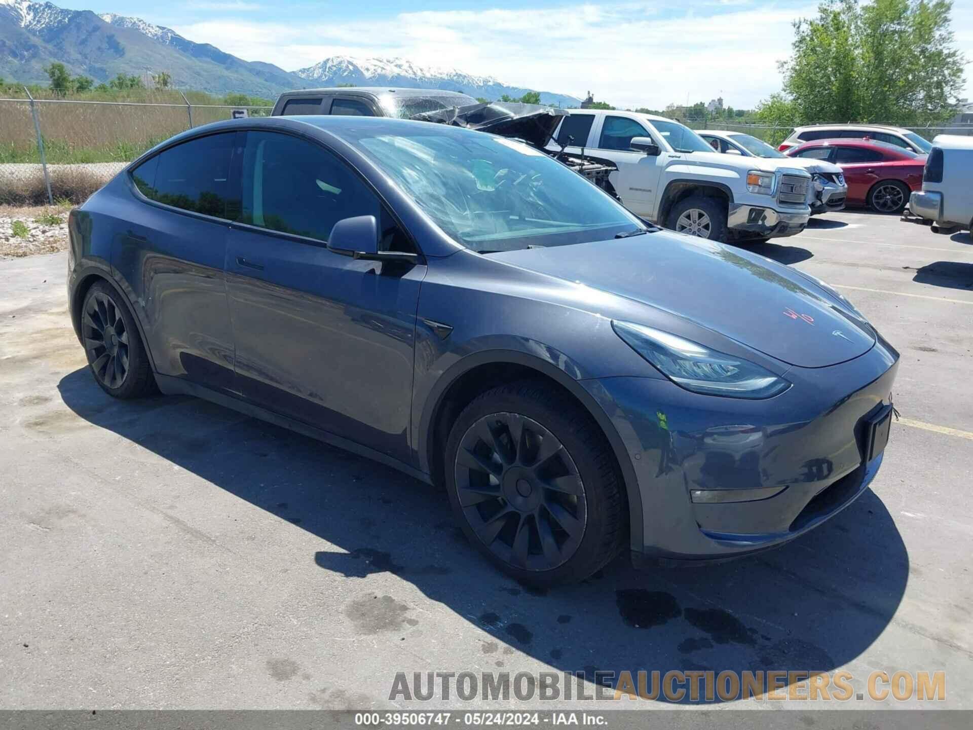 7SAYGDEE6NF387272 TESLA MODEL Y 2022