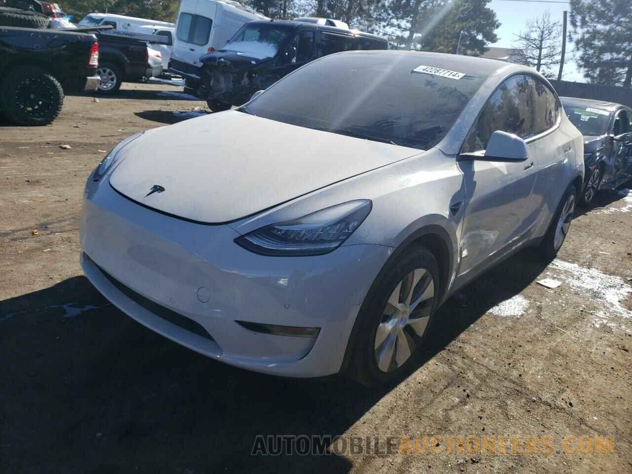 7SAYGDEE6NF391287 TESLA MODEL Y 2022