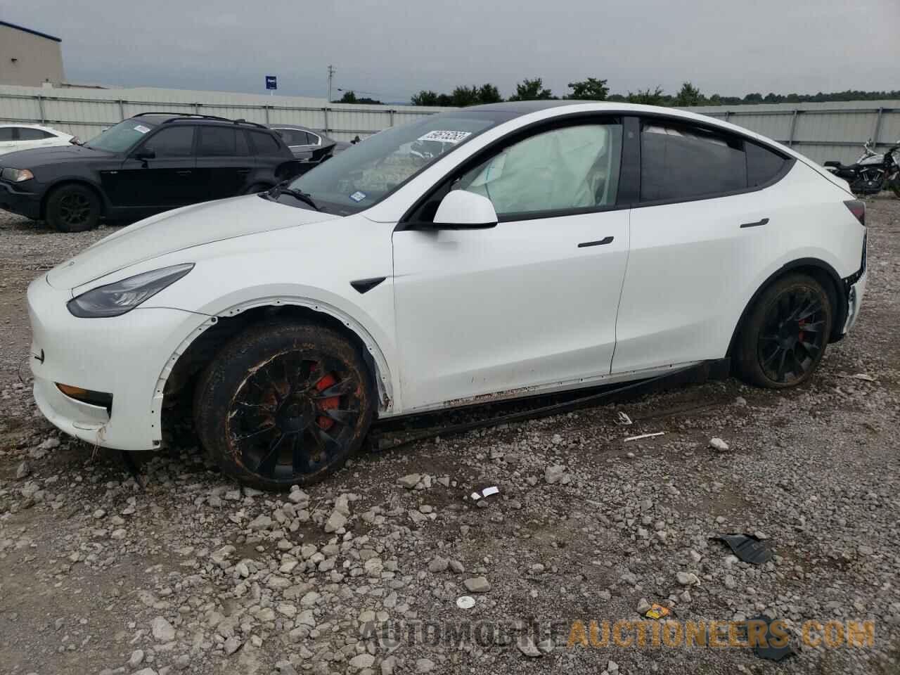 7SAYGDEE6NF394657 TESLA MODEL Y 2022