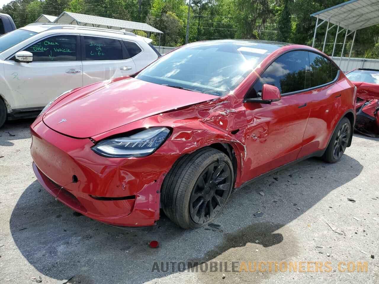 7SAYGDEE6NF412414 TESLA MODEL Y 2022