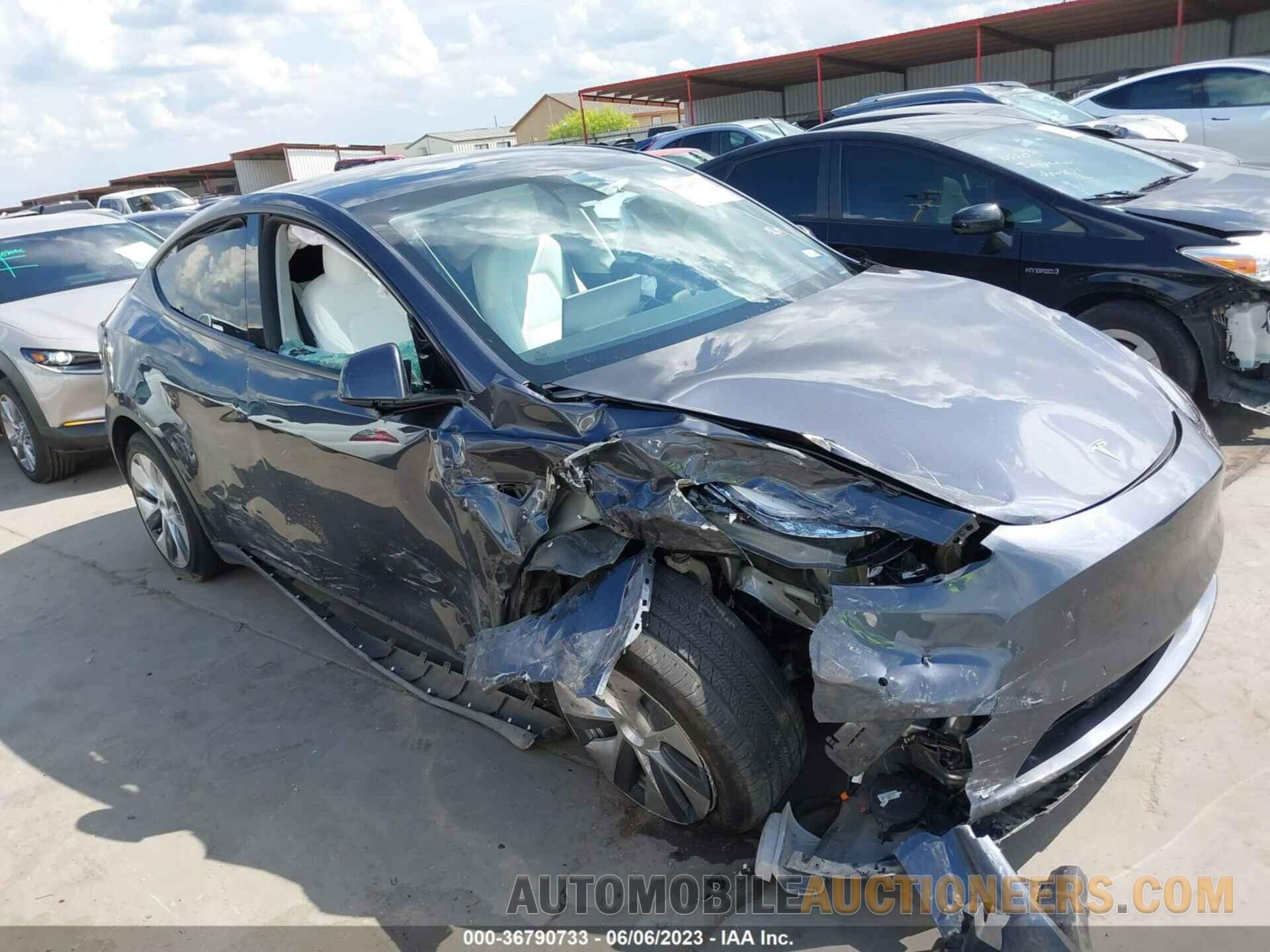 7SAYGDEE6NF417595 TESLA MODEL Y 2022