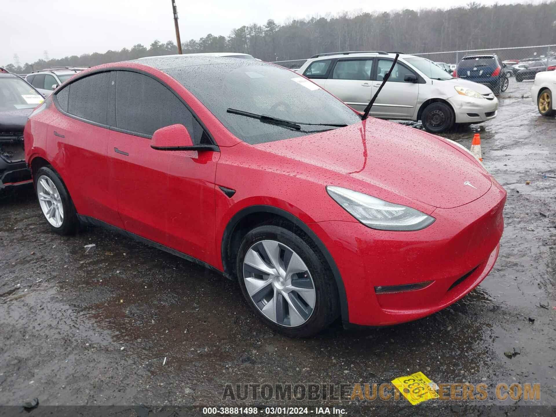 7SAYGDEE6NF425941 TESLA MODEL Y 2022