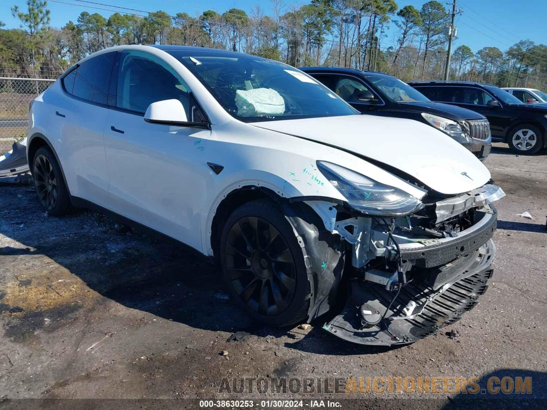 7SAYGDEE6NF435515 TESLA MODEL Y 2022