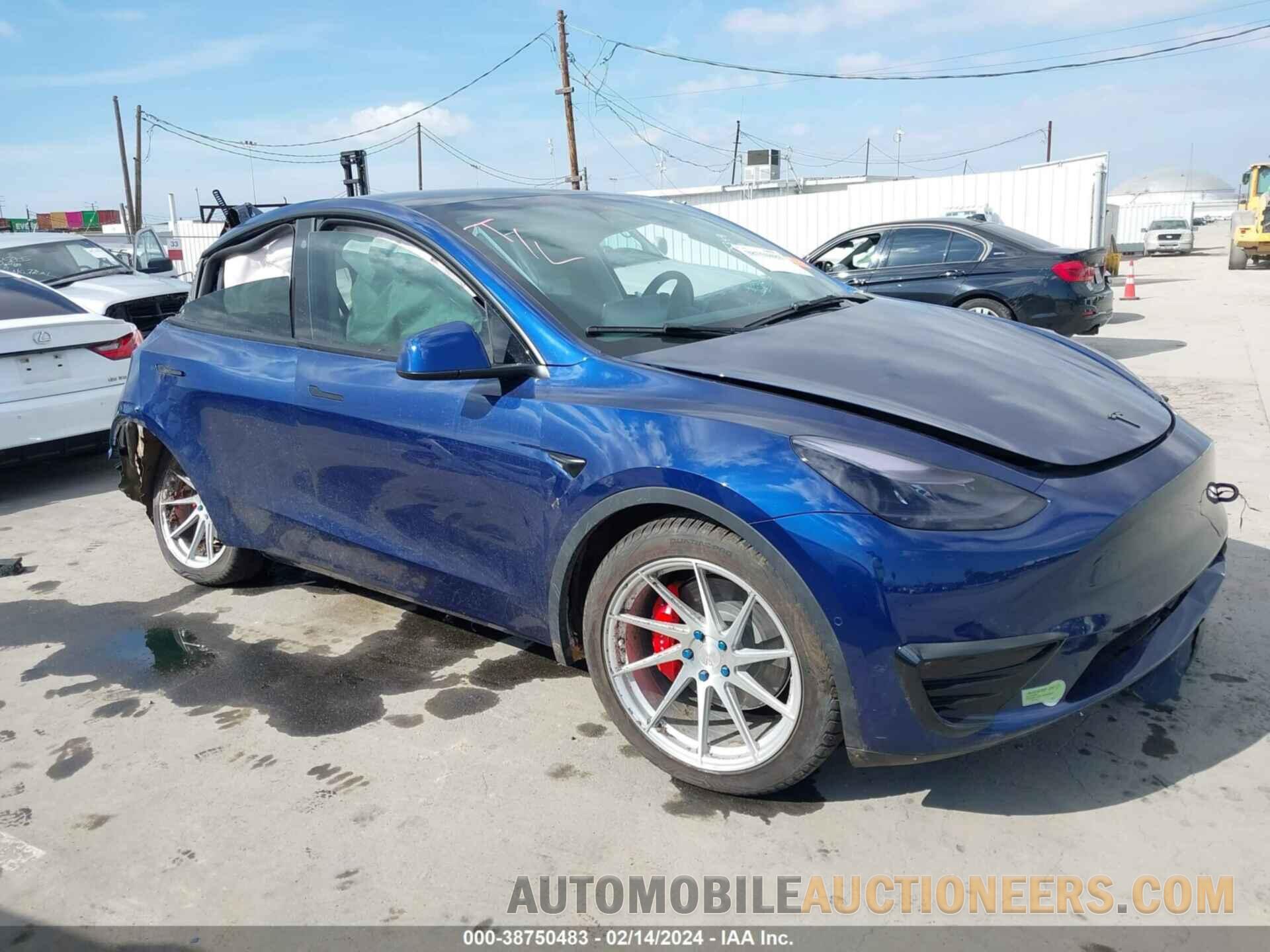 7SAYGDEE6NF559543 TESLA MODEL Y 2022