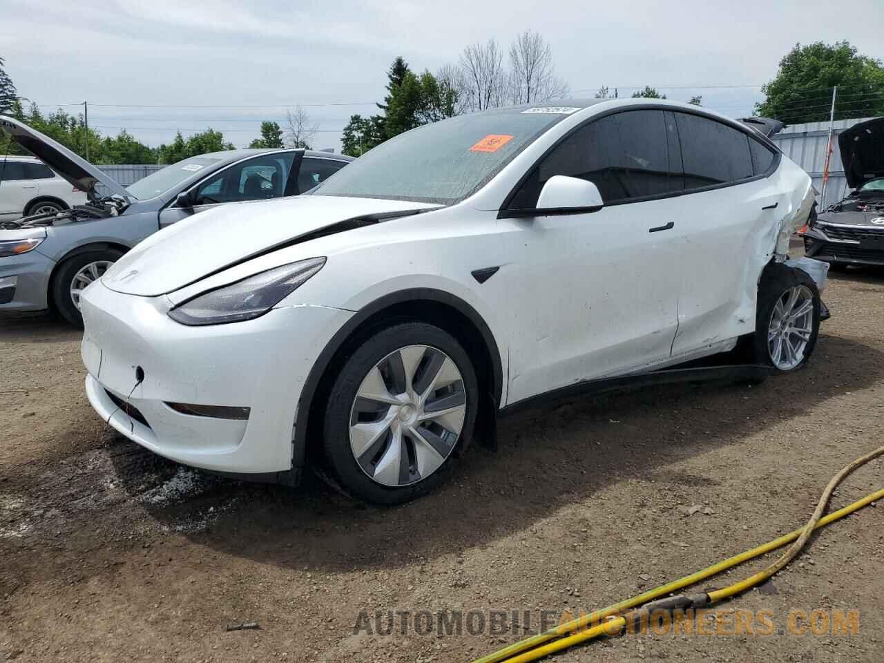 7SAYGDEE6NF562345 TESLA MODEL Y 2022