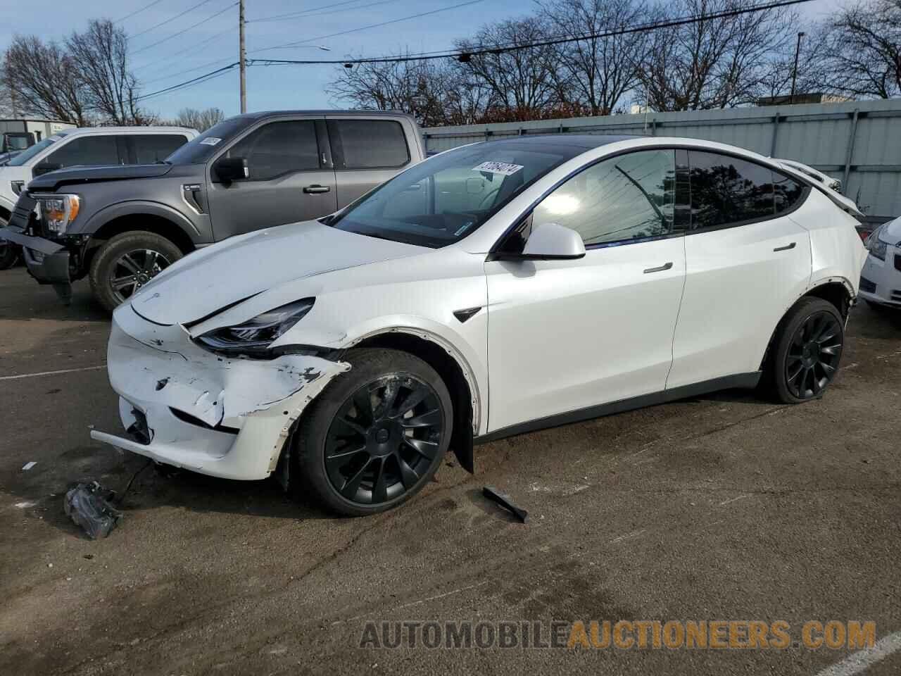 7SAYGDEE7NF312709 TESLA MODEL Y 2022