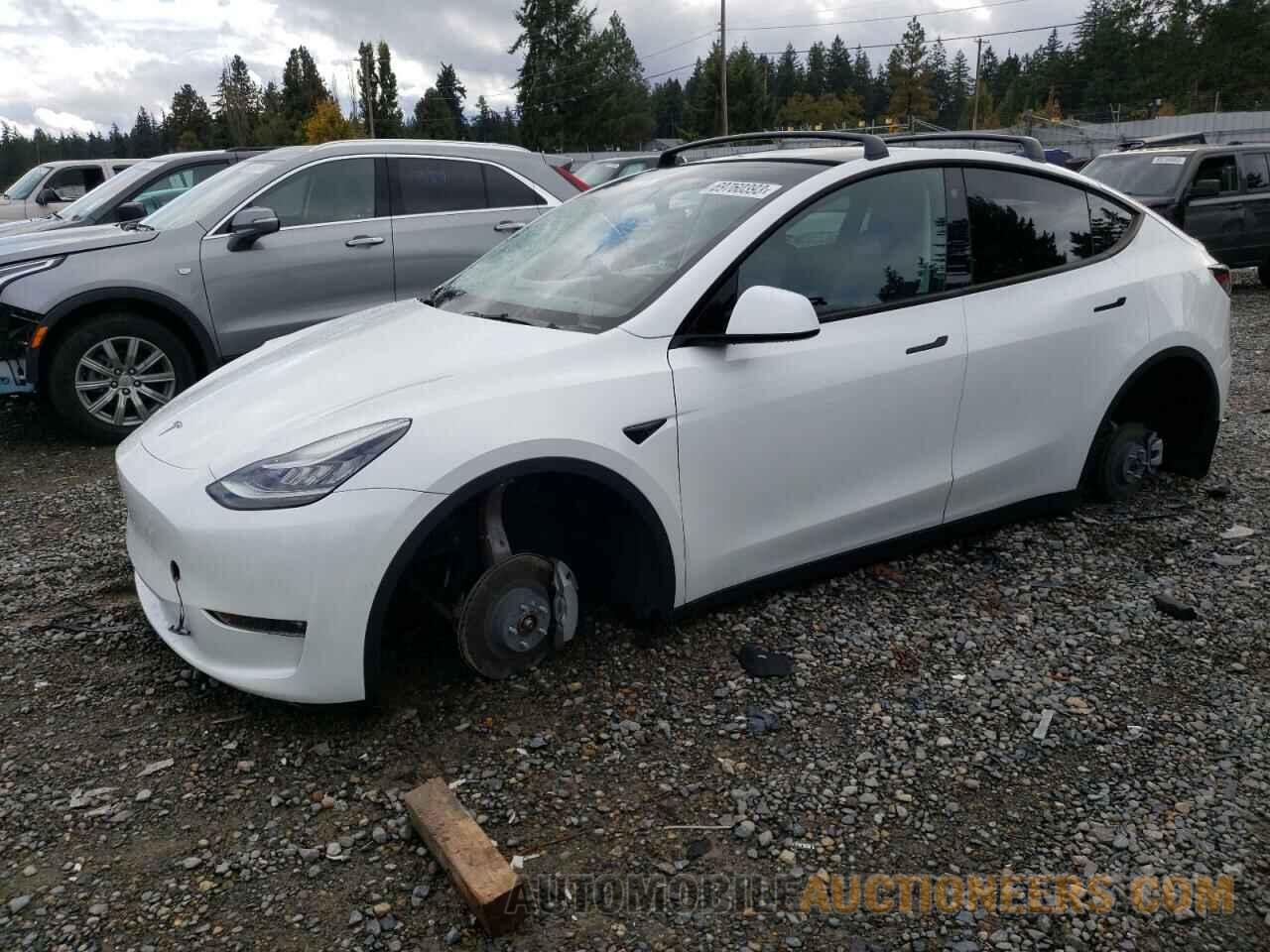 7SAYGDEE7NF312967 TESLA MODEL Y 2022