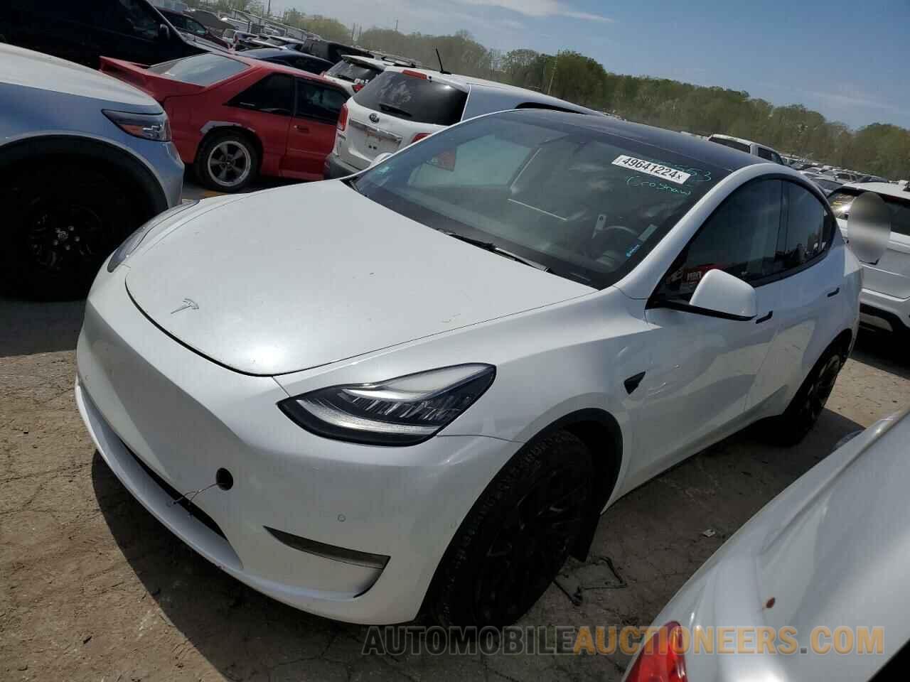 7SAYGDEE7NF327209 TESLA MODEL Y 2022