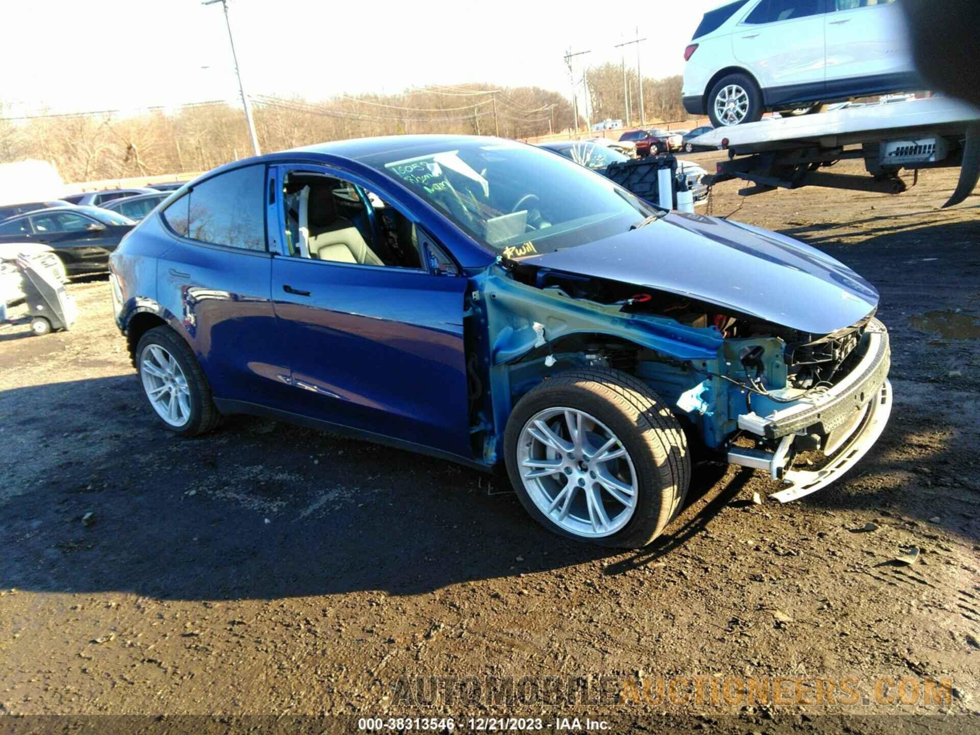 7SAYGDEE7NF327291 TESLA MODEL Y 2022