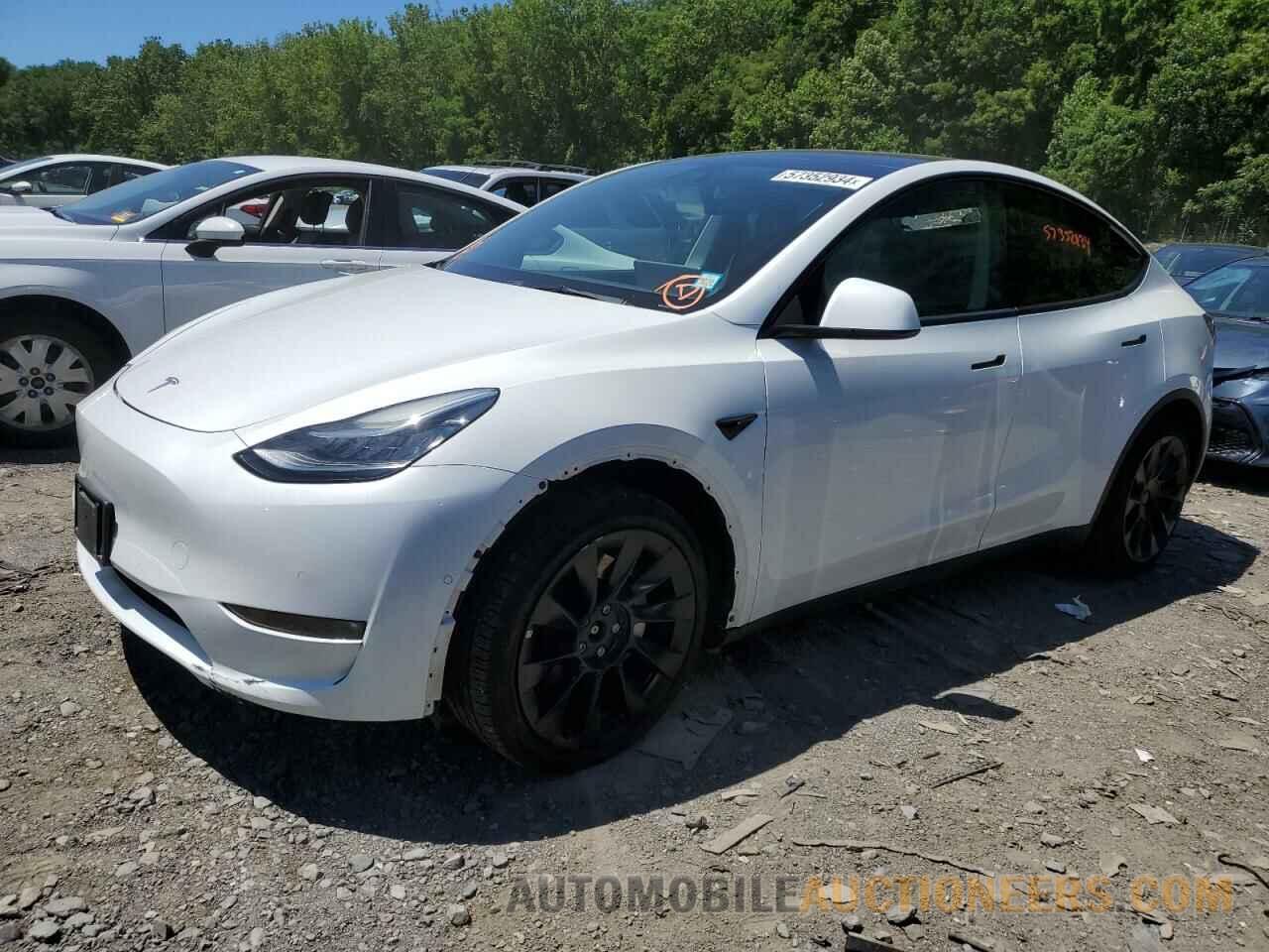 7SAYGDEE7NF387474 TESLA MODEL Y 2022