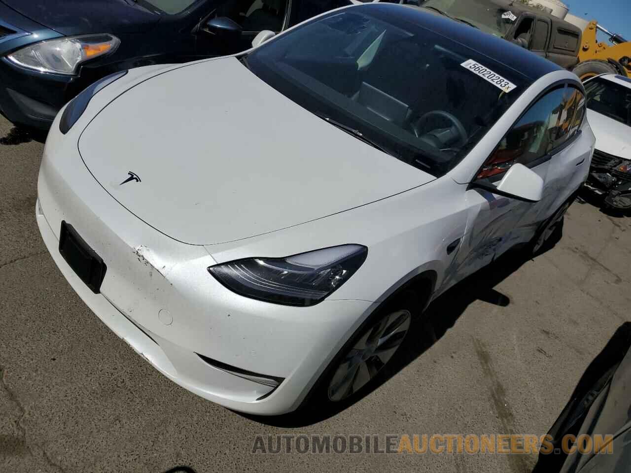 7SAYGDEE7NF403463 TESLA MODEL Y 2022