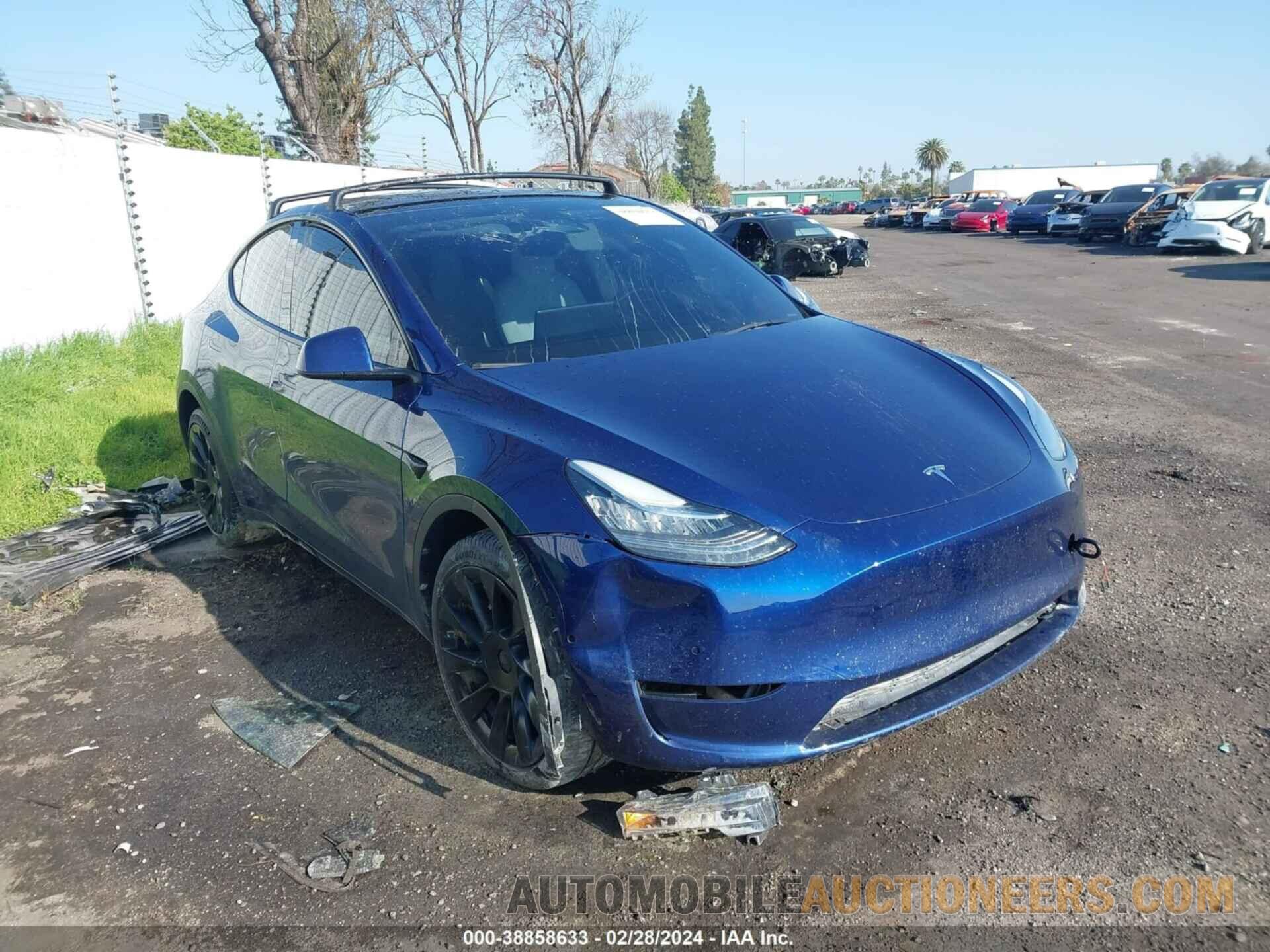 7SAYGDEE7NF411465 TESLA MODEL Y 2022