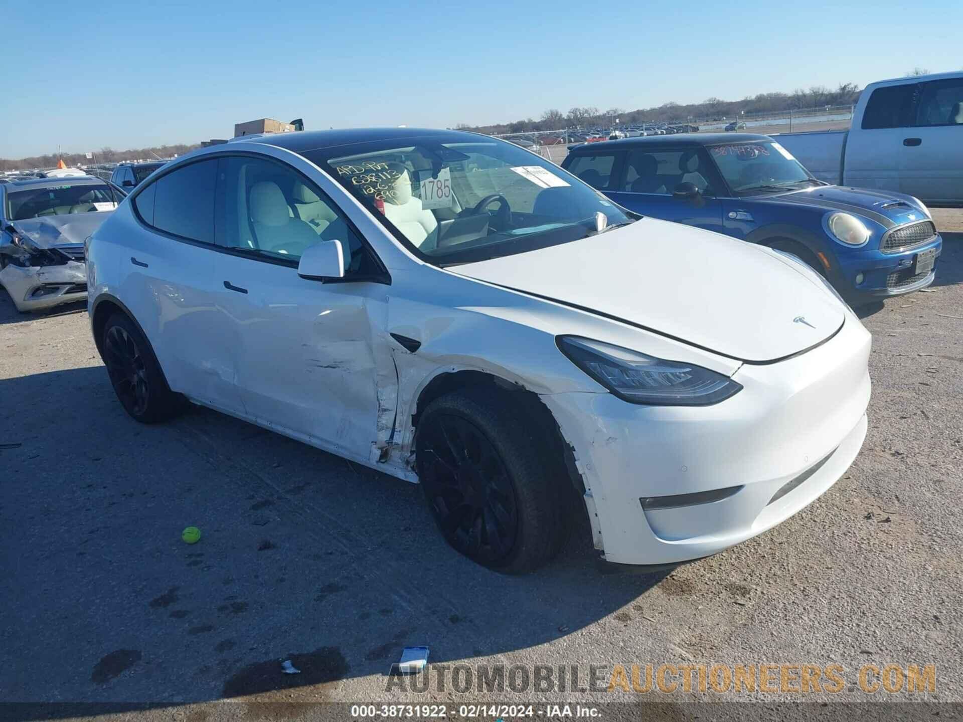 7SAYGDEE7NF439606 TESLA MODEL Y 2022