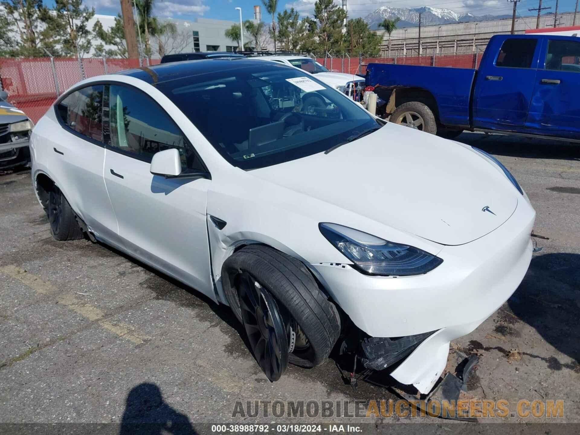 7SAYGDEE7NF449259 TESLA MODEL Y 2022