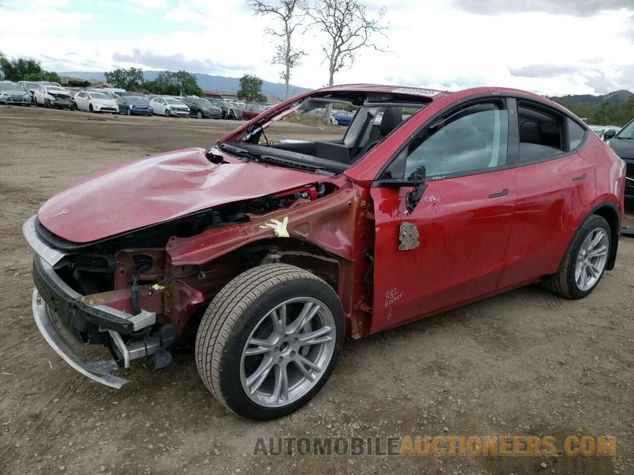 7SAYGDEE7NF504938 TESLA MODEL Y 2022