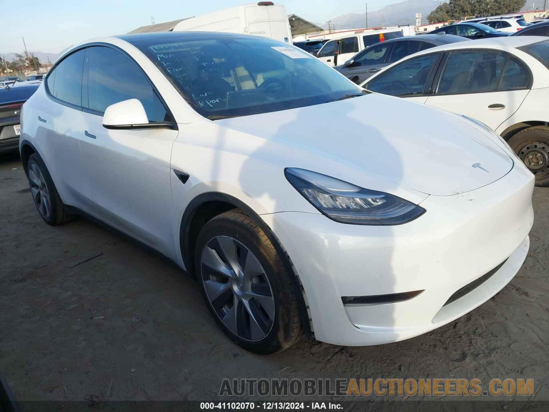 7SAYGDEE7NF511646 TESLA MODEL Y 2022