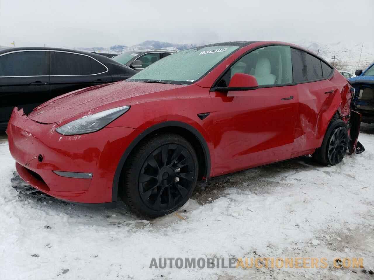 7SAYGDEE7NF531850 TESLA MODEL Y 2022