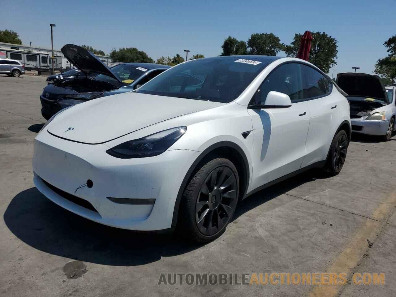 7SAYGDEE7NF551919 TESLA MODEL Y 2022