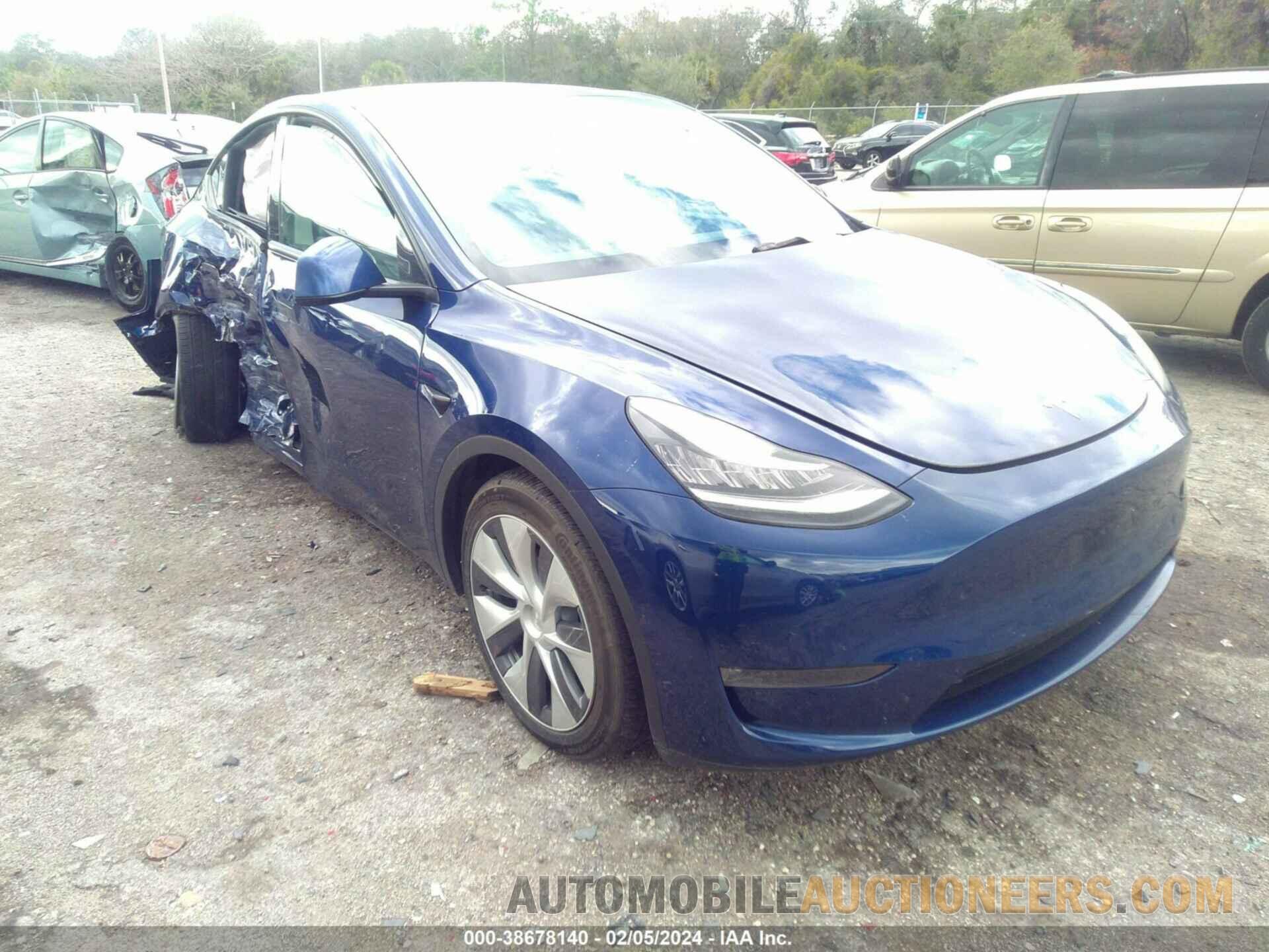 7SAYGDEE8NA002906 TESLA MODEL Y 2022