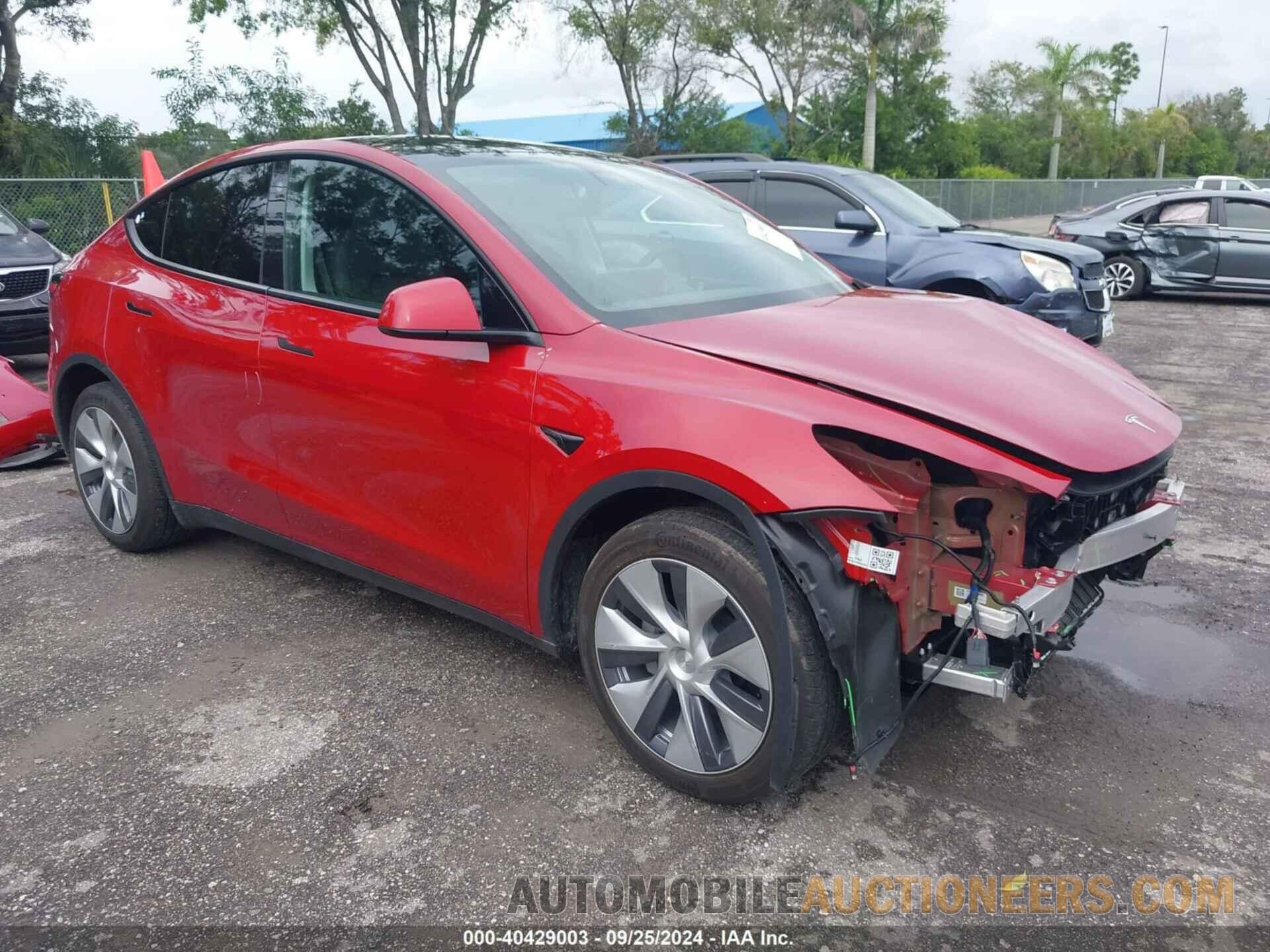 7SAYGDEE8NA005045 TESLA MODEL Y 2022