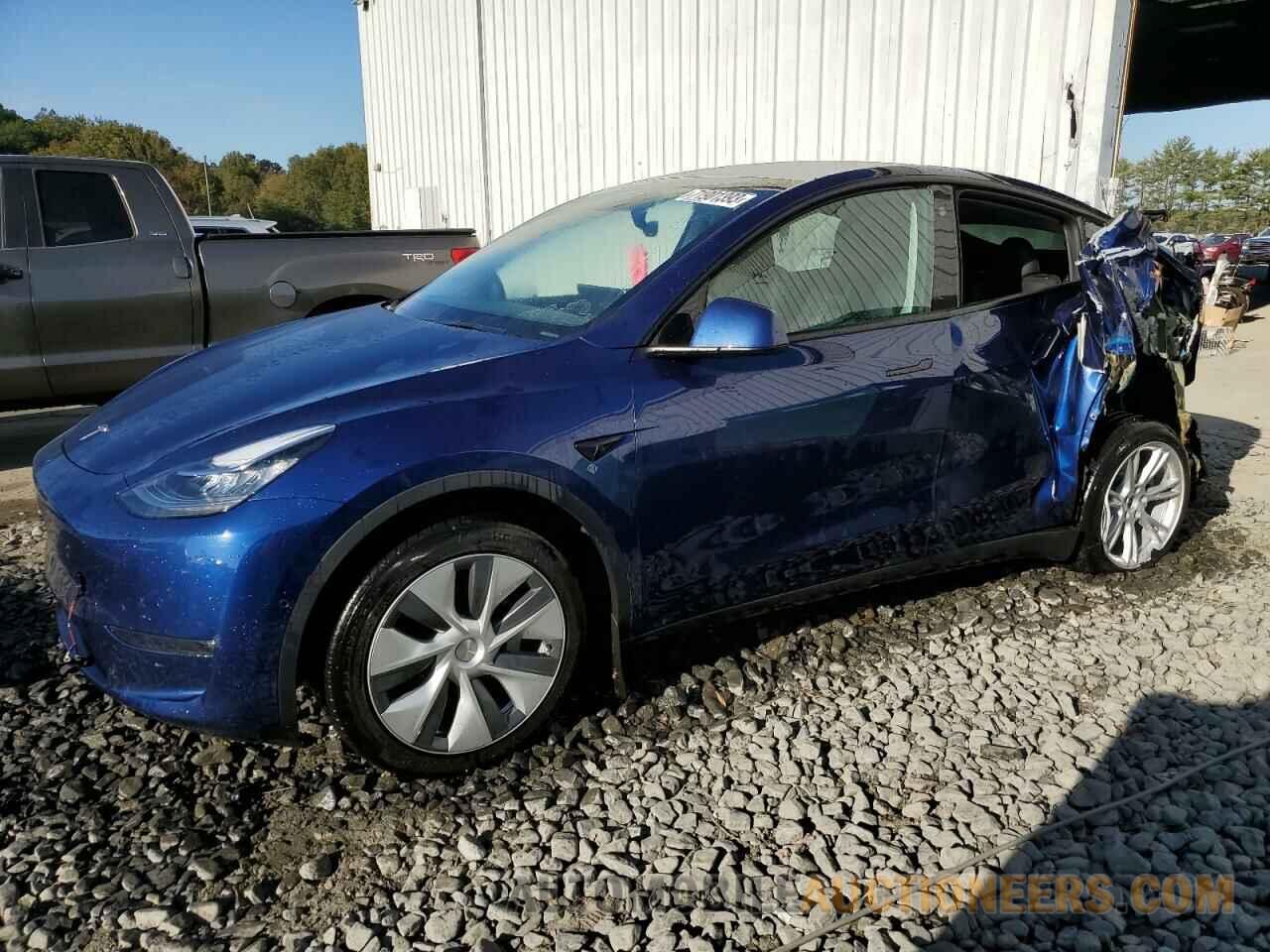 7SAYGDEE8NA009614 TESLA MODEL Y 2022