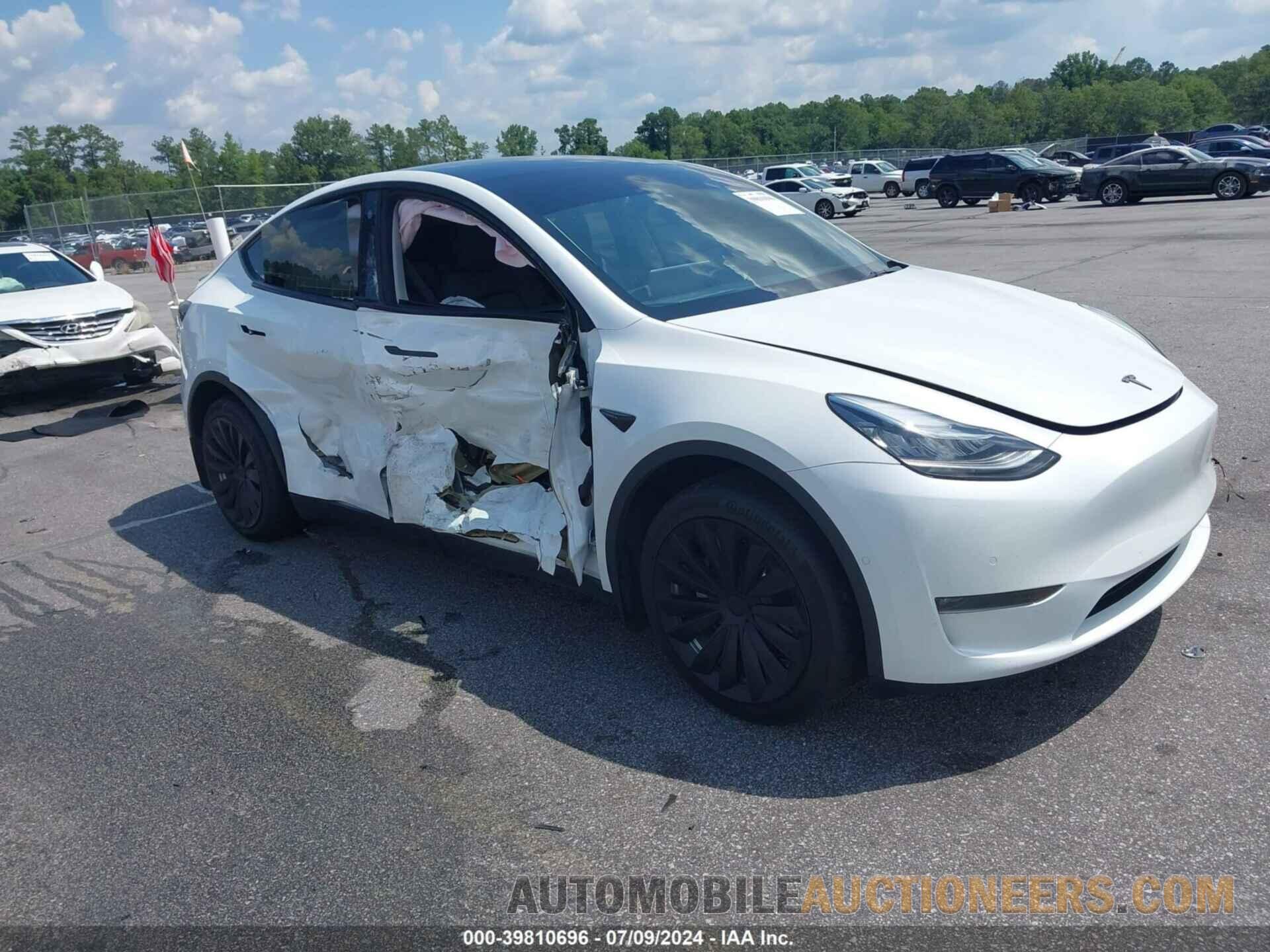 7SAYGDEE8NA011881 TESLA MODEL Y 2022