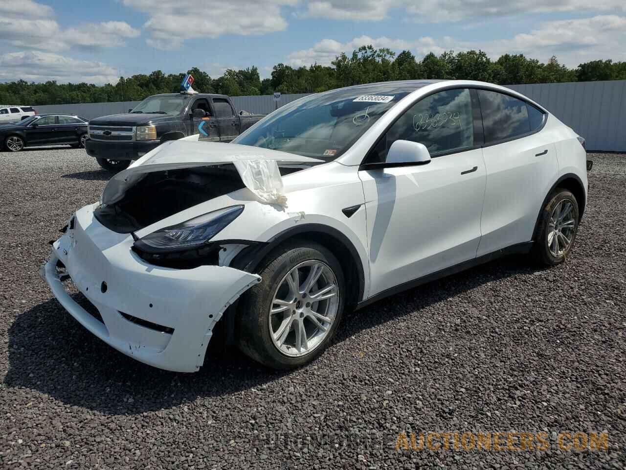 7SAYGDEE8NA012075 TESLA MODEL Y 2022