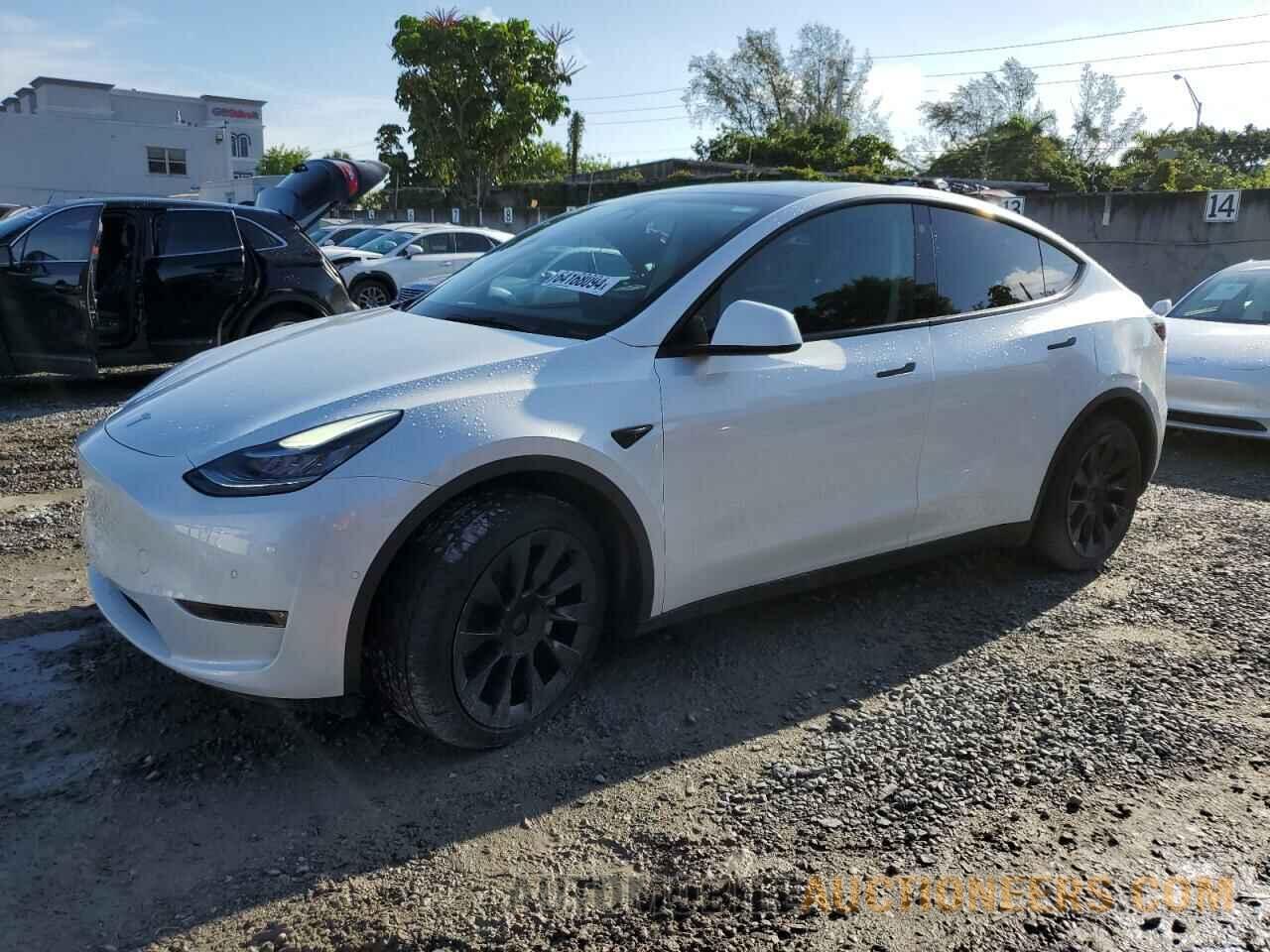 7SAYGDEE8NA013937 TESLA MODEL Y 2022